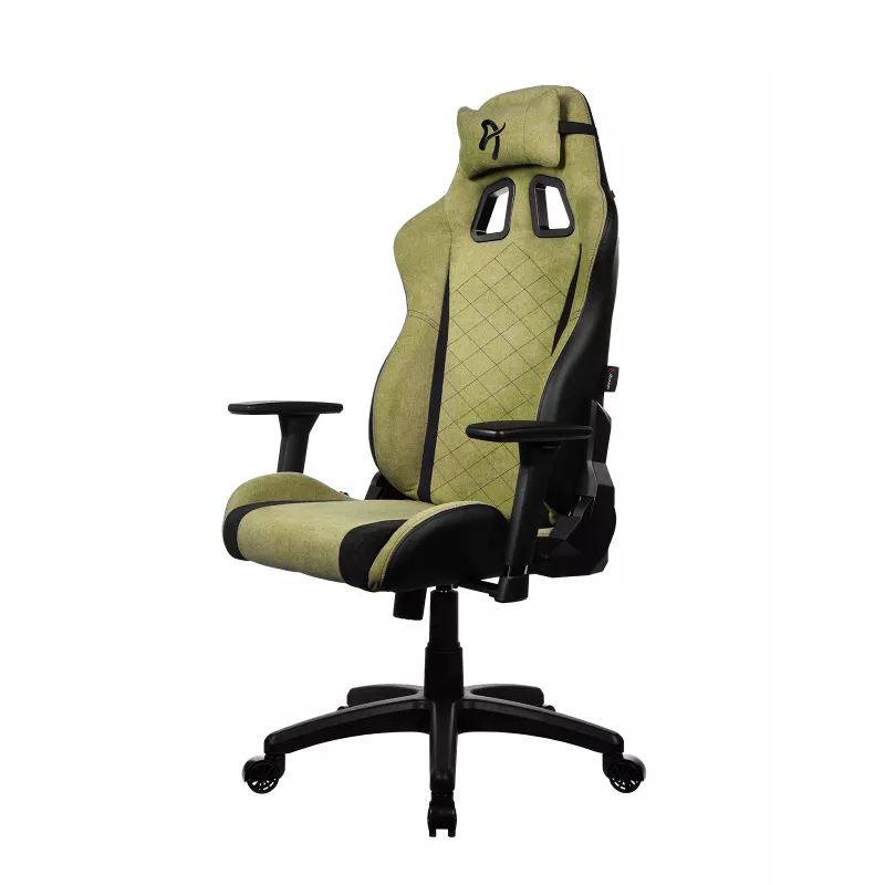 Arozzi Soft Fabric | gamingstoel | Avanti SoftFabric | mosgroen