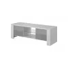 Cama TV-standaard WEST 42/130/42 wit/grijs glanzend