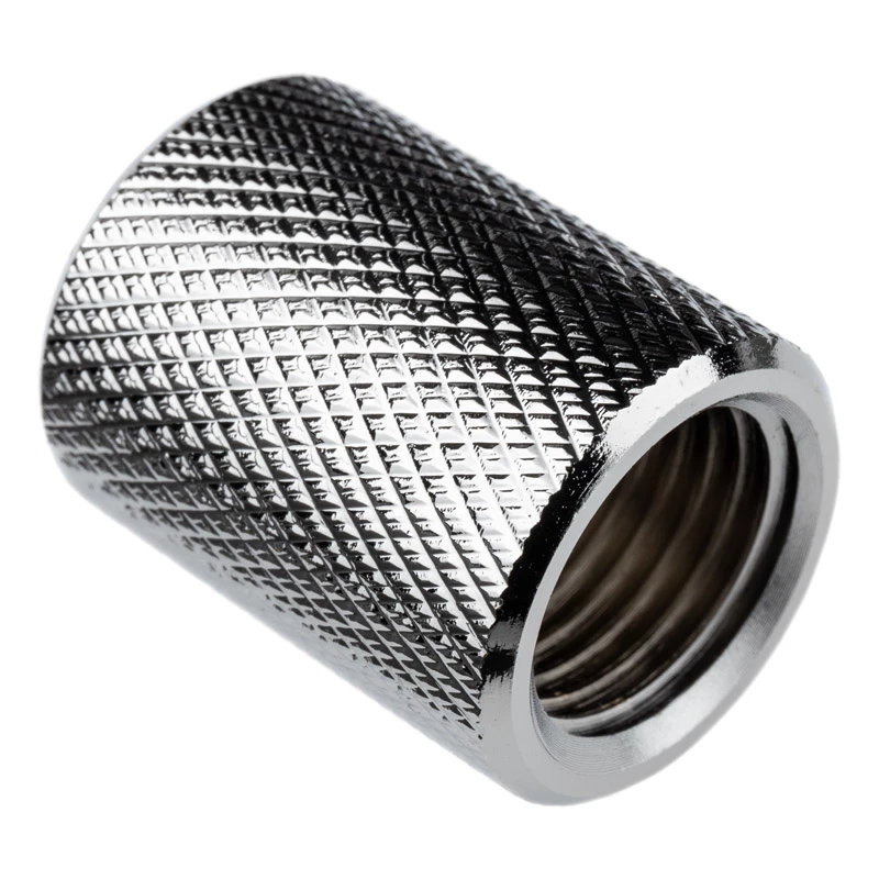 Alphacool HF 17047 mof G1/4 binnendraad – G1/4 binnendraad, messing, verchroomd