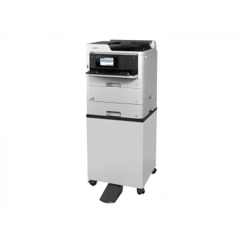 Printeronderstel Epson 7112285 — vloerstandaard voor Epson WorkForce Pro-printers, zwart of wit