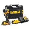 18V slagmoersleutel 3 versnellingen; 208nm; koffer; 2x2ah