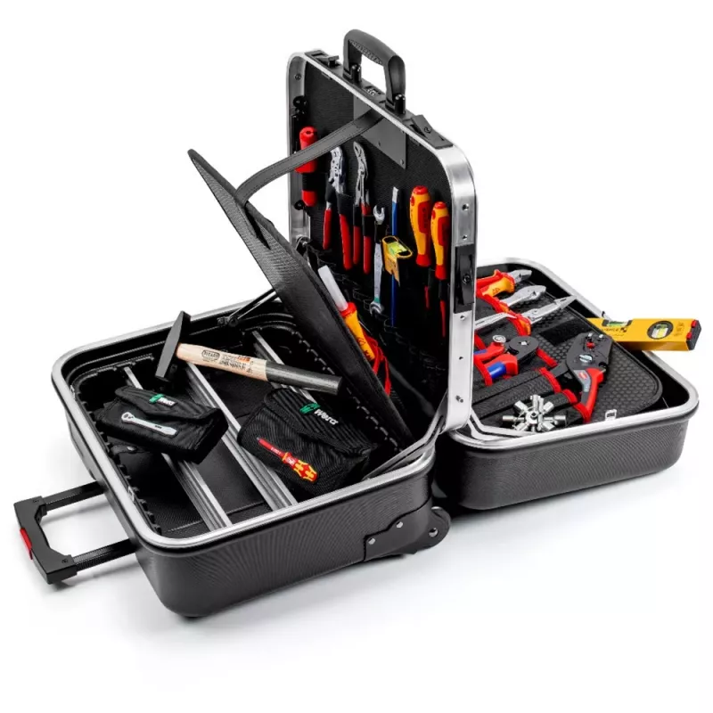 Knipex 00 21 41 monteurswerkzeugset 63 gereedschappen