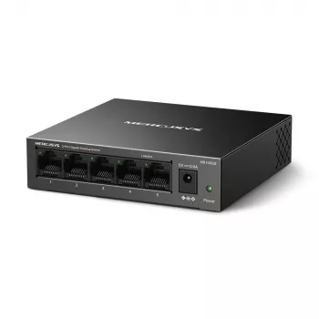 Mercusys MS105GS - desktop-switch, 5 Gigabit-poorten, zwart