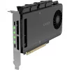 Mobilrahmen-adapterkaart icy dock MB204MP-1B — 4 × M.2 NVMe SSD hot-swap-mobilrahmen