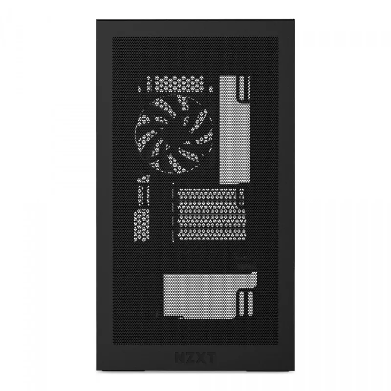 NZXT H3 Flow Micro ATX Airflow behuizing - zwart