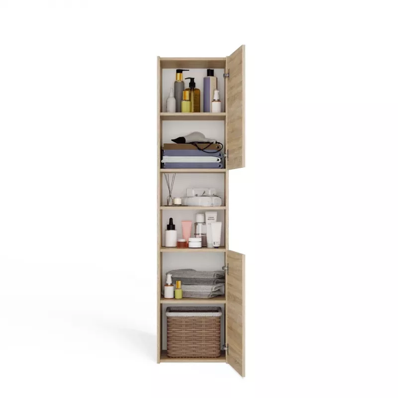 Top E Shop S40 SONOMA badkamer opbergkast, eiken