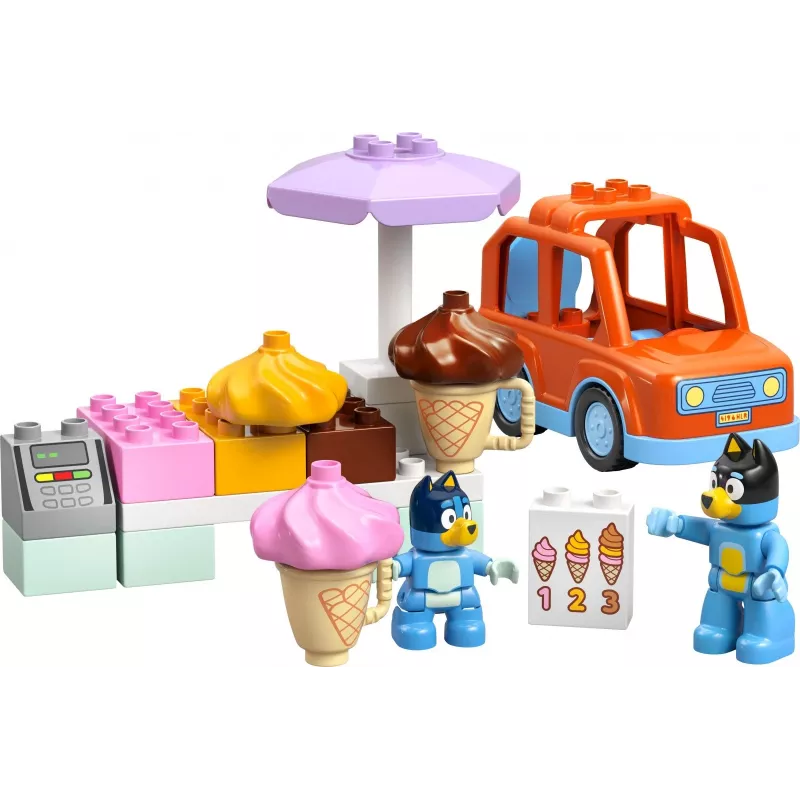 LEGO BLUEY 10458 IJscrème-uitje met Bluey