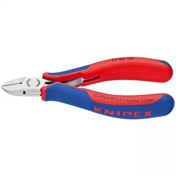 Knipex elektronica diagonaal 77 02 115 - kabelcutter - staal (77 02 115)