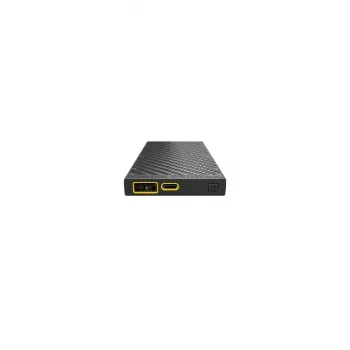 Draagbare powerbank Nitecore NB10000 — 10000 mAh, USB‑A + USB‑C, 38 W totale uitgang, grijs