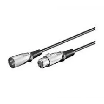 Microconnect XLRMF20 XLR 3-polige audiokabel male-female, 20 m