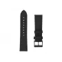 Lederen horlogeband FIXED FIXLST-22MM-BK – 22 mm snelwissel, zwart