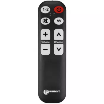 Universele afstandsbediening Geemarc TV-5 grootletter met leermodus