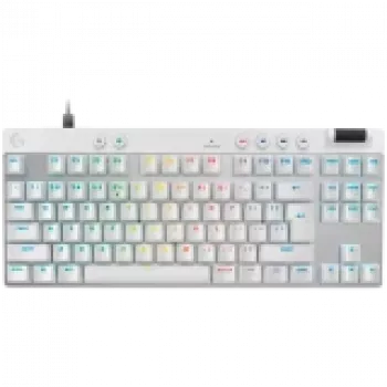 LOGITECH G PRO X TKL RAPID gaming-toetsenbord - WIT - US INT'L - USB - EMEA28i-935 - LINEAR