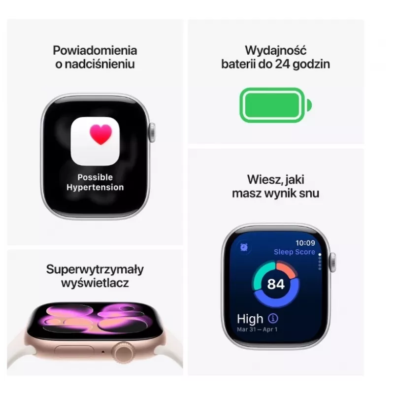 Apple Watch Series 11 GPS + Cellular 46mm Slate titanium behuizing met Slate Milanese Loop M/L