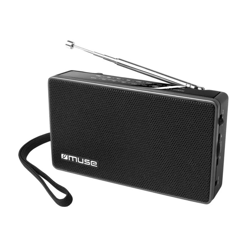 Muse | M-030R | 2-band-zakradio | zwart
