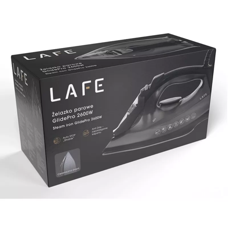 Lafe GlidePro 47582 stoomstrijkijzer, 2600 W