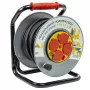 Kabelhaspel 25m, 4 stopcontacten, 3x2.5mm2