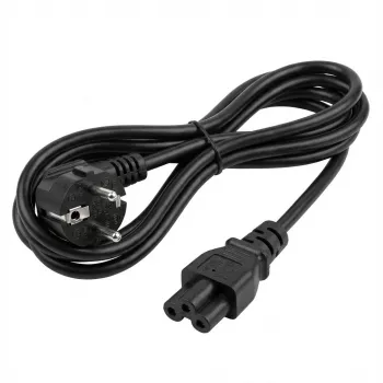 EFB-Elektronik netkabel randaardestekker 90° - C5 180°, zwart, 3 m, 3 x 0,75 mm² fabrikant: EFB Elektronik (EK552.3V2)