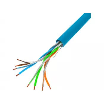 Netwerkkabel Lanberg LCU5-10CC-0305-B U/UTP 305 m blauw