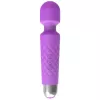Clitoris-massageapparaat Erolab Wand-M paars oplaadbaar waterdicht