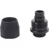Fitting Alphacool 17638 aluminium messing zwart 1,8 cm 2,4 cm