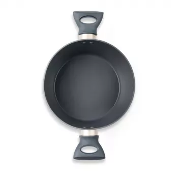 Kookpan Salter BW12270EU7 24 cm roestvrij staal, geschikt voor inductie, rond