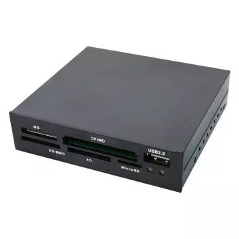 LogiLink CR0012 kaartlezer USB 2.0 intern zwart