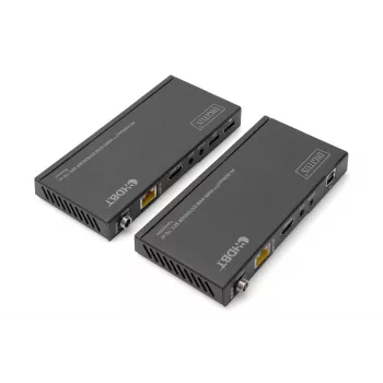 KVM extender-set Digitus 4K HDBaseT HDMI 70 m bekabeld