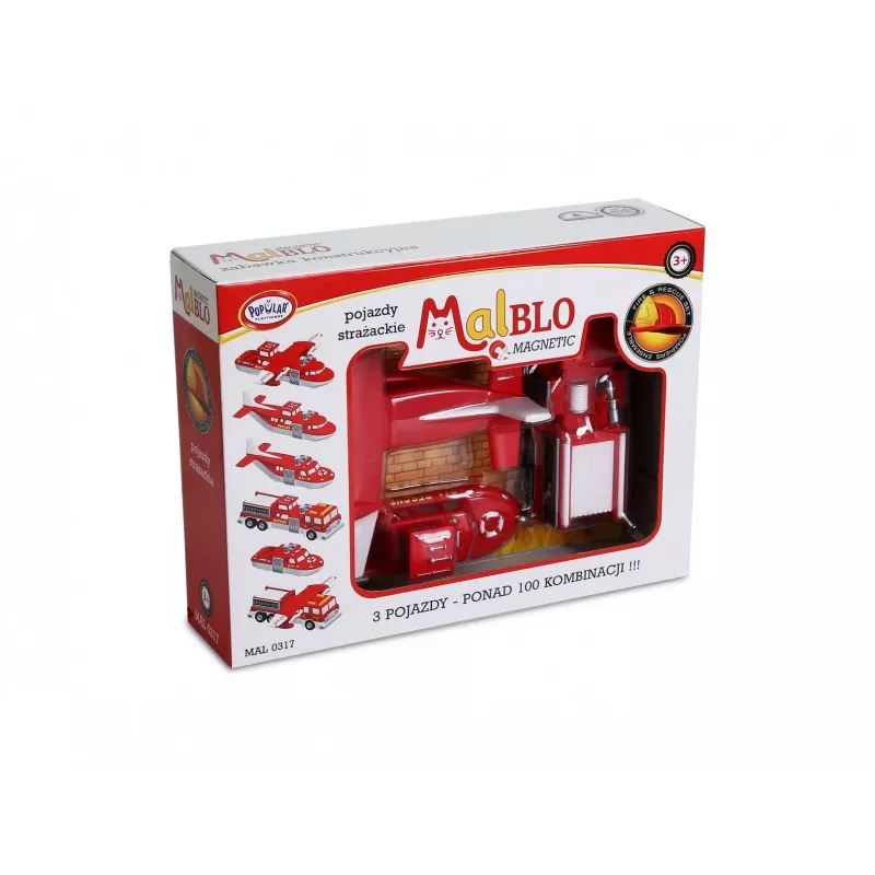 Voertuigset Popular Playthings Mix or Match Vehicles Fire and Rescue