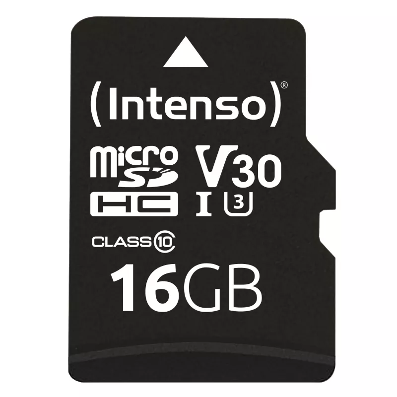 GEHEUGEN MICRO SDHC 16GB C10/W/ADAPTER 3433470 INTENSO