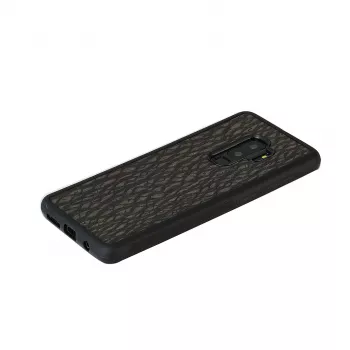 Smartphonehoesje man and wood voor Galaxy S9 Plus – carbon zwart