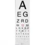 NeXtime klok 3067 Eyesight, 75x25,4 cm, wandklok, wit/zwart