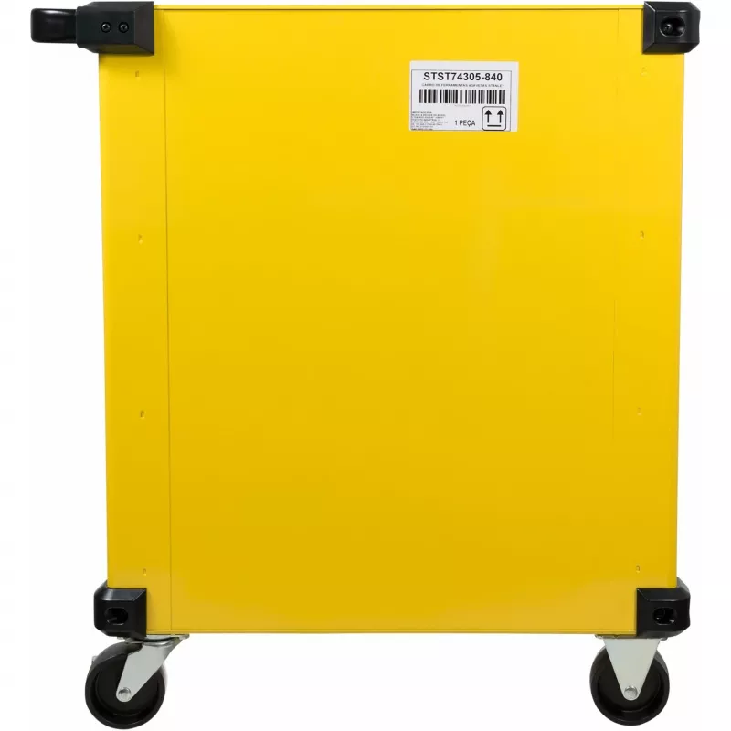 Gereedschapskar Stanley STST74305-1 met 5 laden, geel/zwart, 3 platte + 2 hoge laden