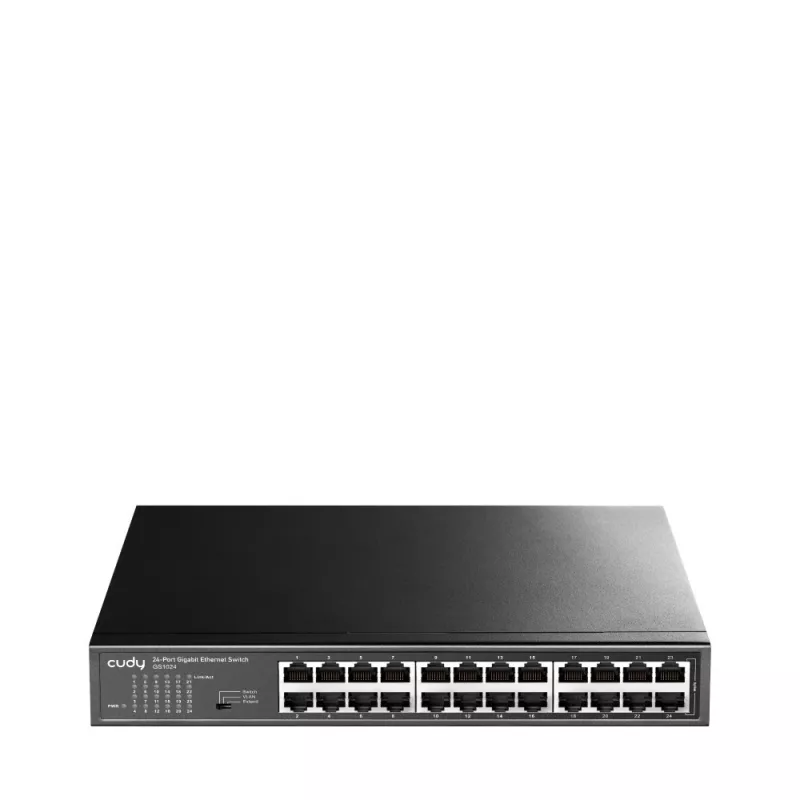 Cudy GS1024 netwerk-switch Gigabit Ethernet (10/100/1000) zwart