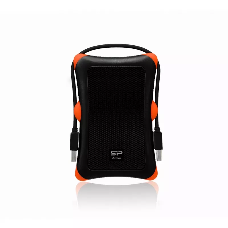 SILICON POWER Armor A30 - harde schijf - 2TB - extern (draagbaar) - 2.5 (6,4 cm) - USB3.0 - zwart (SP020TBPHDA30S3K)