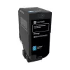Lexmark 74C2HCE toner-kit cyaan Return Program Corporate. 12K pagina's voor