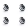 BitsPower G1/4 afsluitplug 4-pack — BitsPower BPM-C06-4P, gepolijst zilver