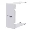 Noctua NA-HC8 chromax.white cpu-koelerafdekking / montageplaat, 175 x 75 x 195 mm, 241 g, wit