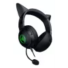 Kraken Kitty V2 - zwart, gamingheadset, kattenoren, stream-reactieve verlichting, HyperClear-cardioïdemicrofoon, 40 mm TriForce-drivers, ingebouwde microfoon in de oorschelpen, Razer Chroma RGB (oor en oorschelpen), surround sound: alleen beschikbaar onder