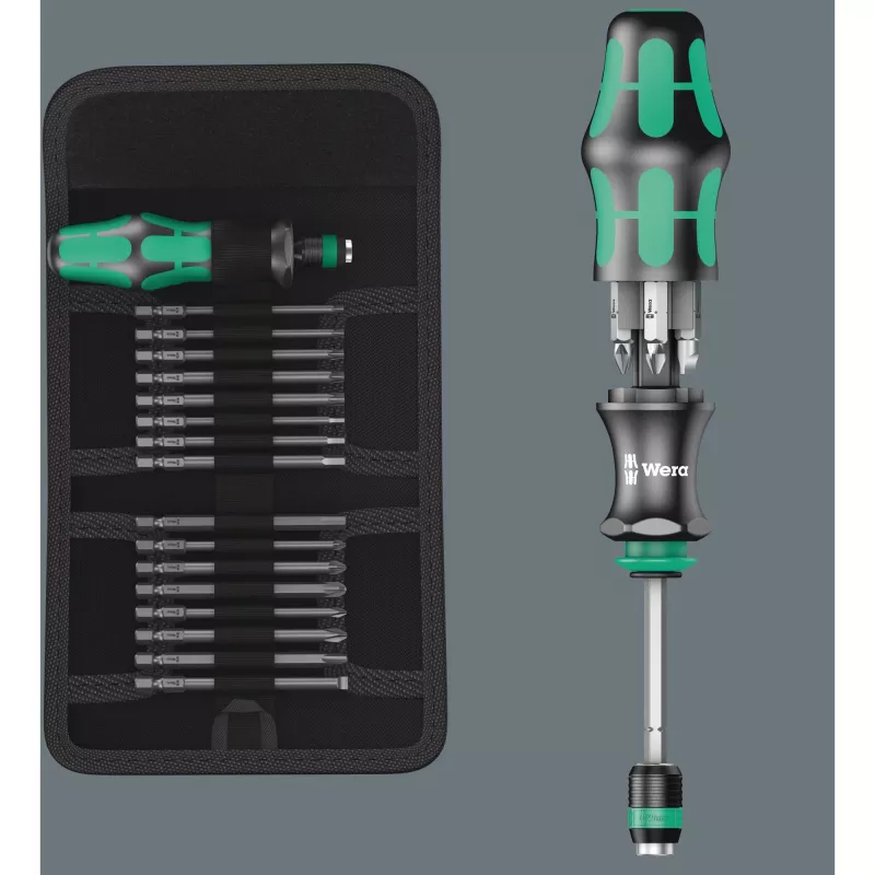 Wera Kraftform compact 62 set combinatieschroevendraaiers