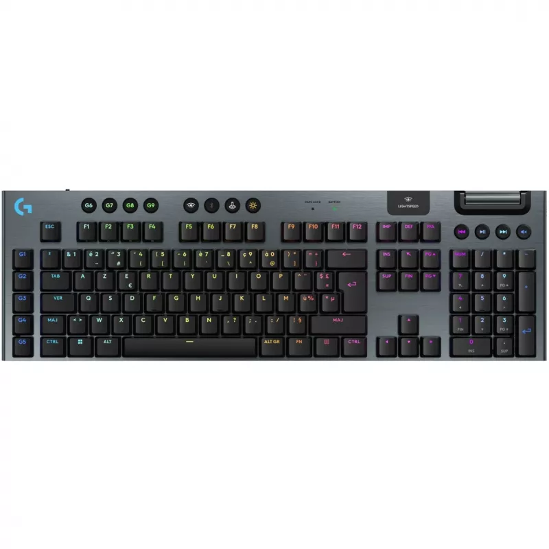 Logitech G G915 X LIGHTSPEED toetsenbord gaming USB RF draadloos Bluetooth AZERTY Frans zwart