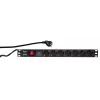 Overspanningsbeveiliging LogiLink PDU7C01 zwart 7 AC-uitgangen 230 V 2 m