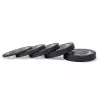 HMS Fitness BBR15 1 stuks Olympische rubbercoated gewichtsschijf