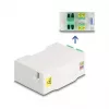 Delock 88098 DIN-rail glasvezelverbindingsdoos met lashouder, 4x LC Duplex