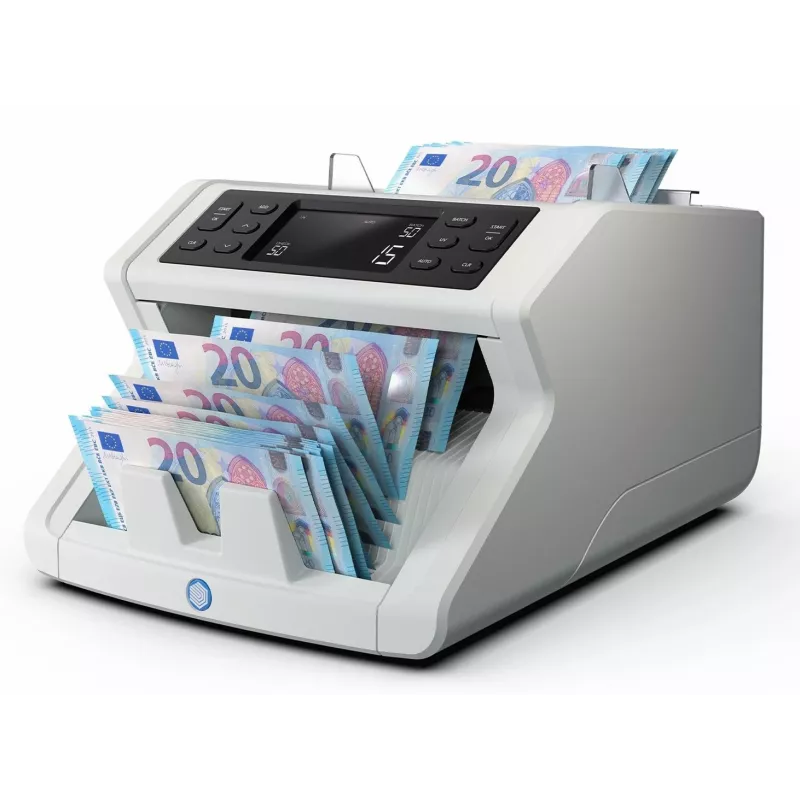Bankbiljettelmachine Safescan 2210 G2 wit LCD-display AC 220-240V