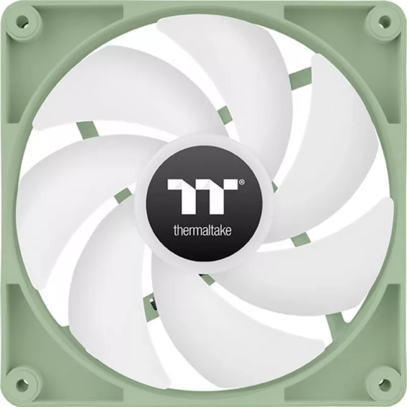 Thermaltake CT140 ARGB Sync behuizingsventilator 140 mm, 500–1500 tpm, Matcha Green, 2 stuks