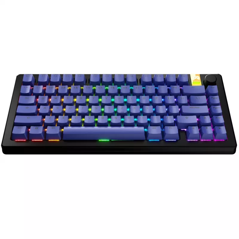 Keycap-set GLORIOUS GPBT Basics Mana Blue – PBT, ANSI-indeling