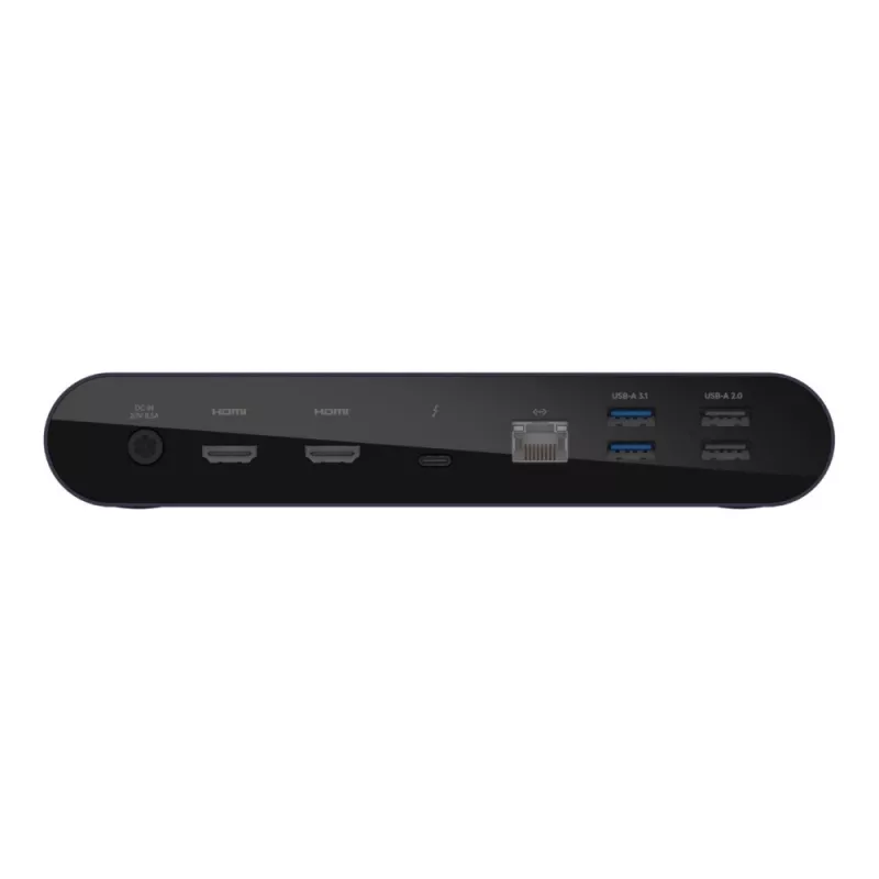 Dockingstation Belkin Thunderbolt 4 Dock Pro bekabeld zwart 90W Power Delivery