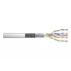 Netwerkkabel Digitus CAT 6 SF/UTP Twisted Pair patchkabel bulk 305 m grijs