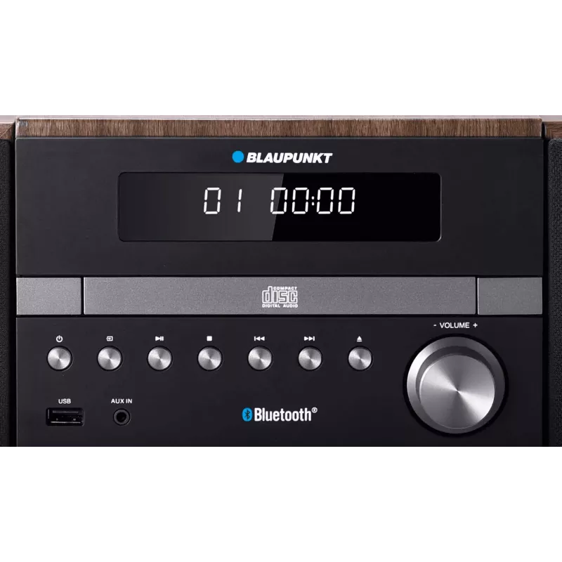Micro-systeem Bluetooth RDS/ID3-tag CD/MP3/USB/AUX/klokalarm